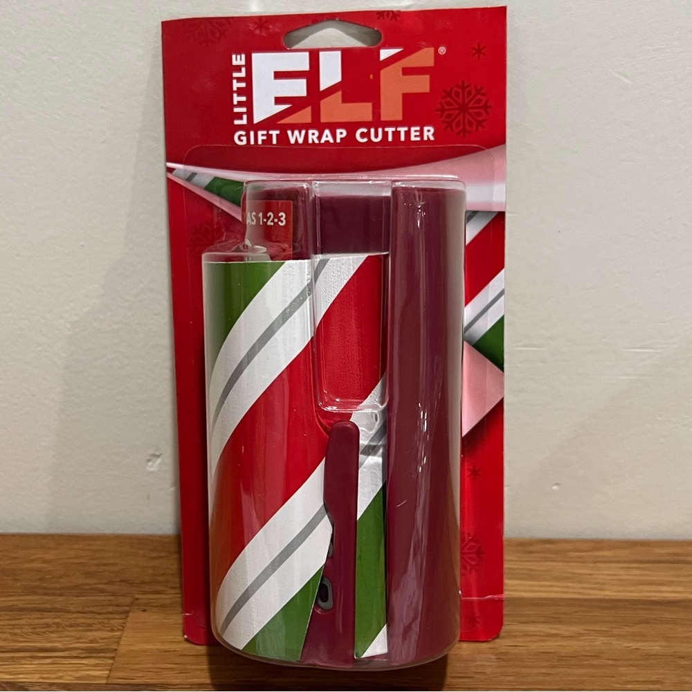 NEW Little Elf Gift Wrap Cutter